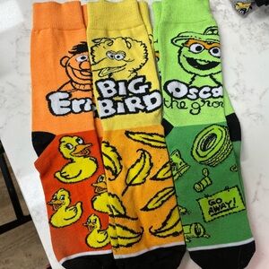 Sesame Street Character Socks Set